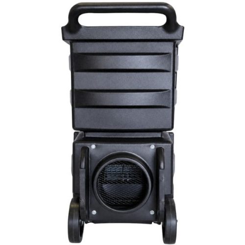 Rear view Syclone Black CFM Negative Air Machine showing exhaust outlet and control panel