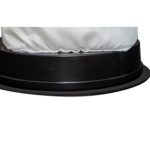Close-up view Syclone HEPA Filter Fits 13 Gal & 20 Gal Vac pleated filter detail