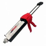 Tenax 1:1 Cartridge Gun positioned for cartridge adhesive application