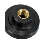 Close-up Weha 3.5″ Back Up Pad for Weha Turbo Polishing Pads with pad face and center thread