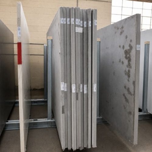 Weha Buffalo Slack Rack 60″ Tall Poles application setup for slab storage