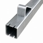 Close-up Weha Buffalo Slack Rack 60″ Tall Poles pole connection area