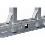 Detail view Weha Buffalo Slack Rack 60″ Tall Poles support pole and rack section