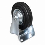 Angle view Weha Caster out Brake for Worktable