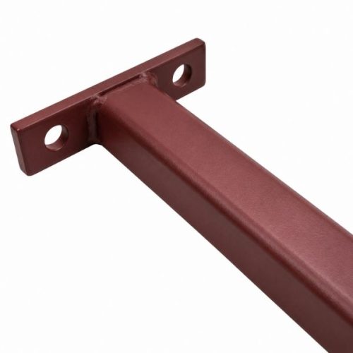 Close-up Weha Cross Bar for A-Frame connection hardware