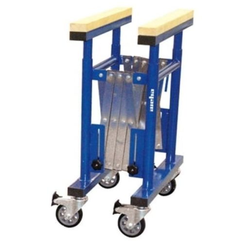 Detail view Weha Expandable Scissor Table frame and support components
