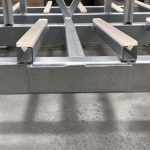 Close-up showing Tenax Razor Blades and blade edges
