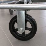 Gallery view Weha Galvanized Shop Cart Broken Down from anor perspective