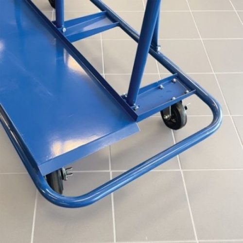 Top view Weha Large Heavy Duty Shop Cart Drywall