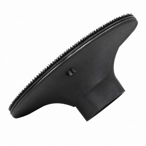 Angled prile Weha 4″ Magnetic Quick Connect Back Up Pad Holder showing quick connect body and pad mount