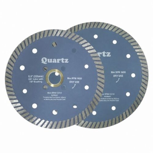 Alternate view Weha Quartz Turbo Blade showing blade prile and turbo rim