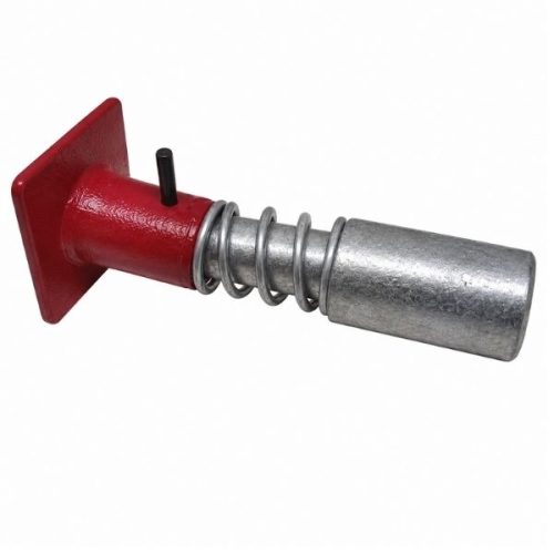 Angled view Weha Red Boom Knob