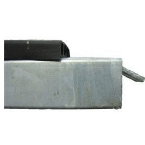 Close-up showing Weha Replacement Pole 64-inch transport frame pole