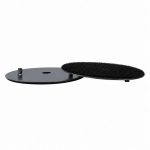 Side prile Weha 4″ Rigid Aluminum Magnetic Back Up Pad showing layered pad construction