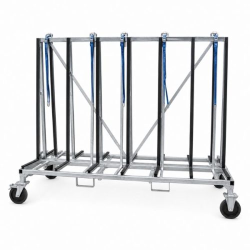 Front view showing Weha Shorty A-Frame Cart Double Sided