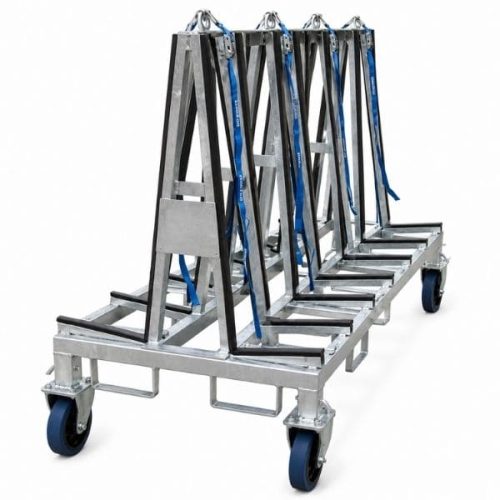 Angle view Weha Small A-Frame Cart Double Sided