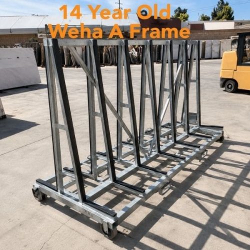Gallery view Weha Small A-Frame Cart Double Sided