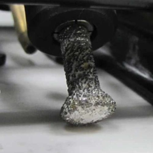 Weha T-31 diamond anchor bit close-up