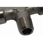 Close-up view Weha T Piece for EP Vacuum connector