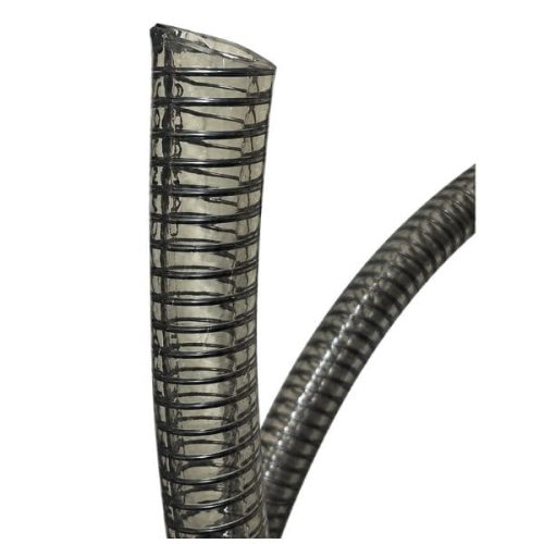 Close-up view Weha Hose Transparent tubing