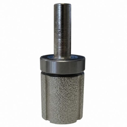 Front view Weha Vac Brazed Zero Tolerance Bit showing bit prile and cutting surface