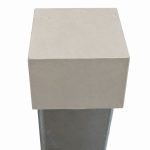 Top view Weha White Caps for Bison Poles