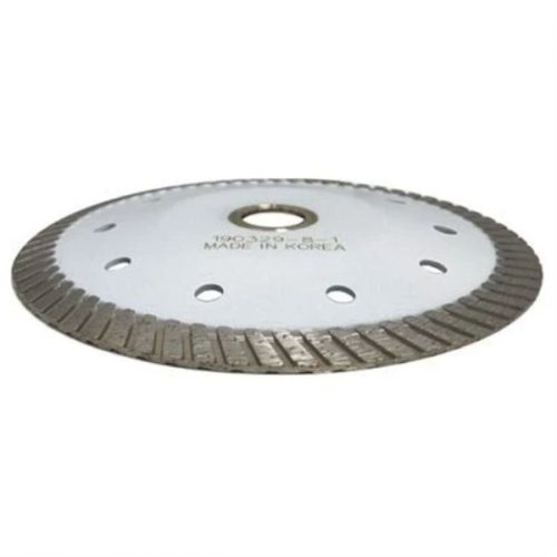 Angled view Weha White Lion Contour Blade showing blade prile and rim design