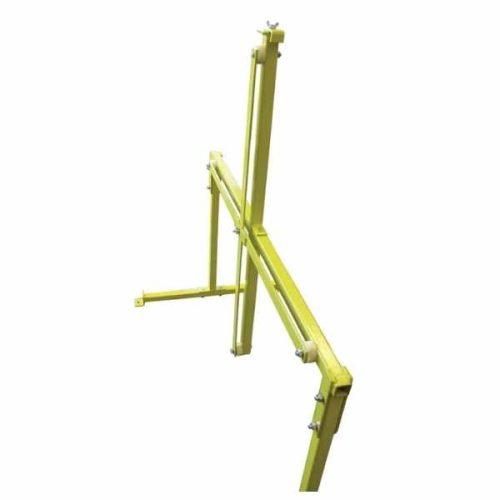 Weha yellow rodding stand detail view