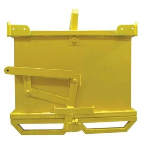 Side view Weha Yellow Waste Container