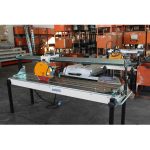 Achilli TAG 130 portable wet bridge saw for stone and tile cutting - Imagen Gallery 4