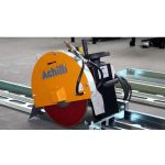 Achilli TSA portable rail saw for cutting stone slabs - Imagen Gallery 3