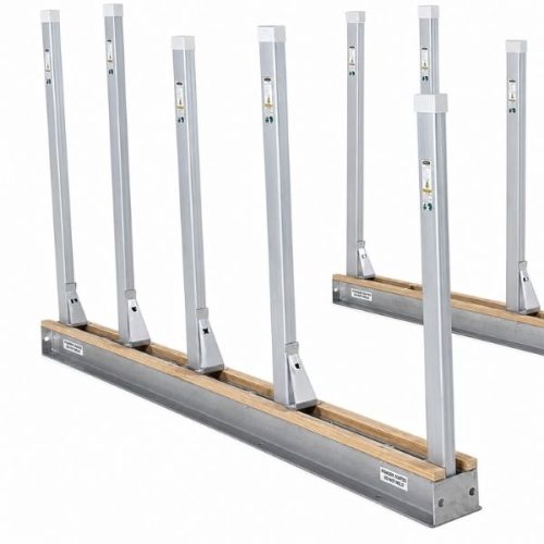 Angled view Aardwolf Bundle Rack Kit (includes 8 Poles 63" High)