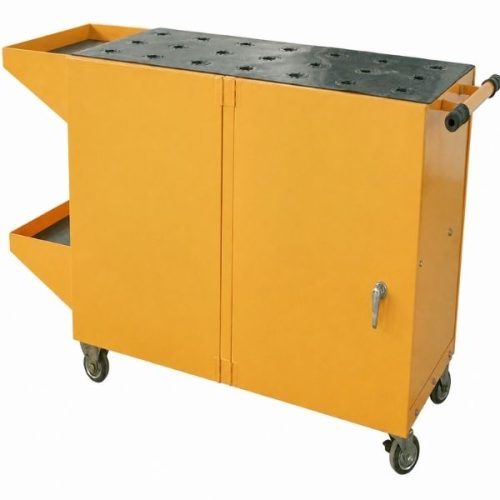 Angled view Aardwolf CNC Tooling Cart 42