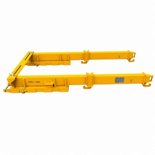 Side view Aardwolf Double Forklift Boom DFB2-5000