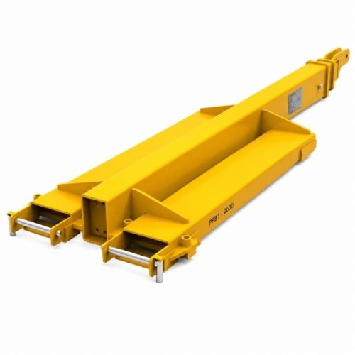 Angled view Aardwolf Forklift Boom FB3LP-5420