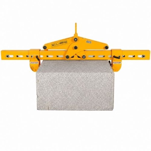 Aardwolf Horizontal Stone Lifting Clamp 2010 4 Ton in use lifting stone material