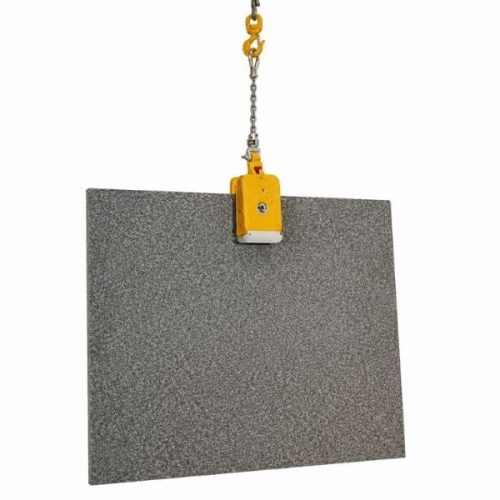 Worker using Aardwolf Lifter 30 Auto-Lock AL30A to lift a stone slab
