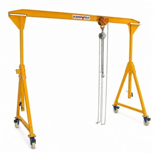 Side view Aardwolf Portable Gantry Crane