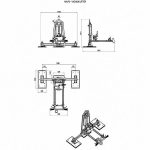 Aardwolf Vacuum Lifter AVLP3 dimensional diagram