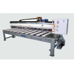 Achilli MSA 370 GQ bridge miter saw cutting marble and granite