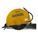 Achilli TSA portable rail saw for cutting stone slabs