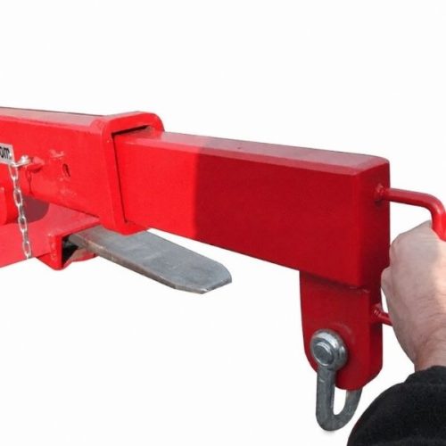 GROVES Fork Lift Boom mounted on forklift for material lifting