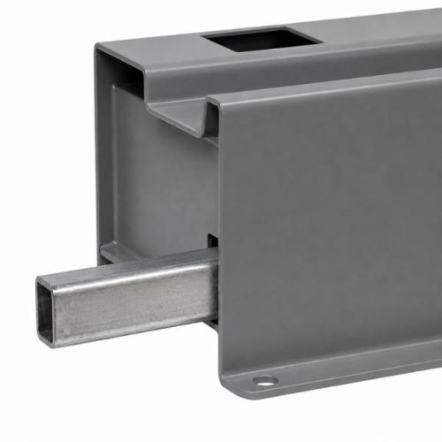 Close-up GROVES Outside Rail optional Easy Slide surface and rail details