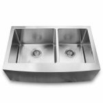 Pelican PL-HA128-R15 Stainless Steel Farmhouse Kitchen Sink top view