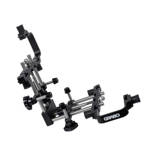 GRABO 90 Degree Seam Setter V2 corner alignment tool mounted to vacuum anchor points - Imagen Gallery 2