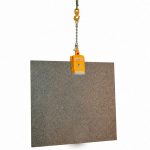 Aardwolf Lifter 50R Rollers in use lifting a stone slab