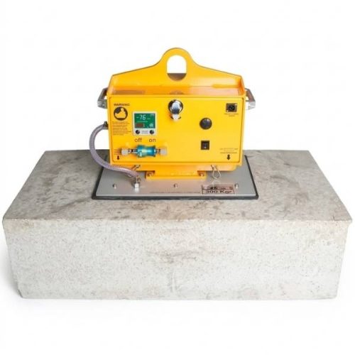 Aardwolf Vacuum Block Lifter 837lbs AVBL380 in use