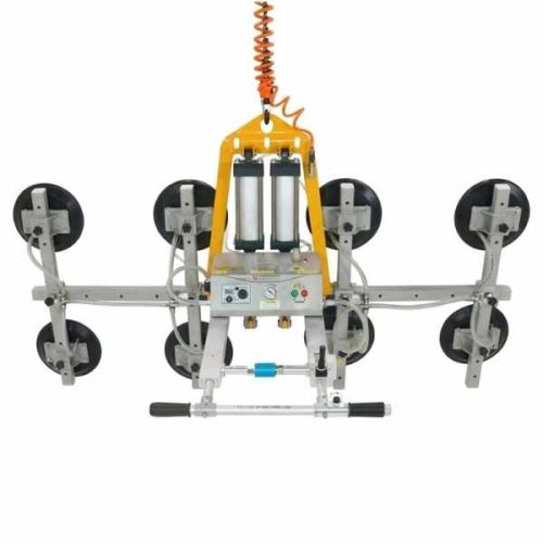 Aardwolf Vacuum Glass Lifter AVGLP8 front view with eight vacuum pads