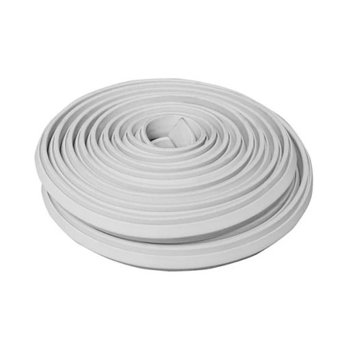 Coiled Aardwolf white replacement rubber strip, 22-meter roll, RRS22M