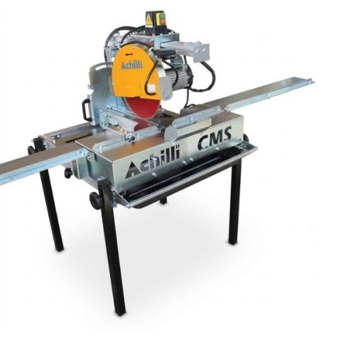 Achilli CMS Compound Miter Saw 115V 1.5HP with sliding rail and support stand